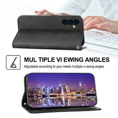 Estuche para teléfono de cuero magnético con...