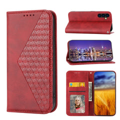 Estuche para teléfono de cuero magnético con...