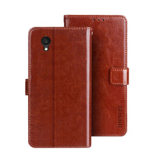 idewei Funda de cuero con textura Crazy Hors...
