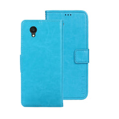 idewei Funda de cuero con textura Crazy Hors...
