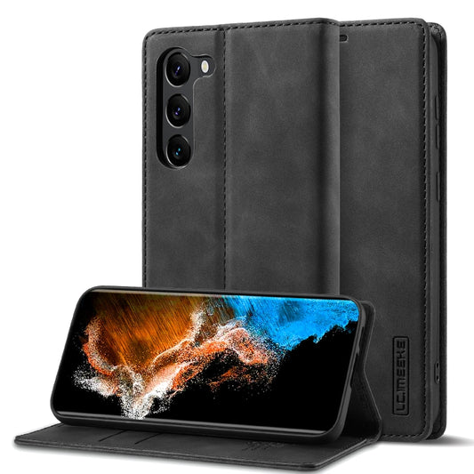 LC.IMEEKE Estuche para teléfono de cuero mat...