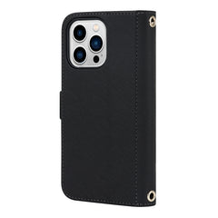Estuche para teléfono de cuero con cordón de...
