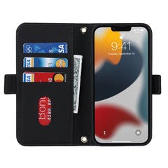 Estuche para teléfono de cuero con cordón de...