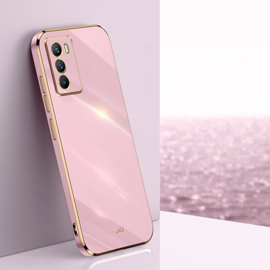 XINLI Straight 6D Plating Gold Edge TPU Fund...