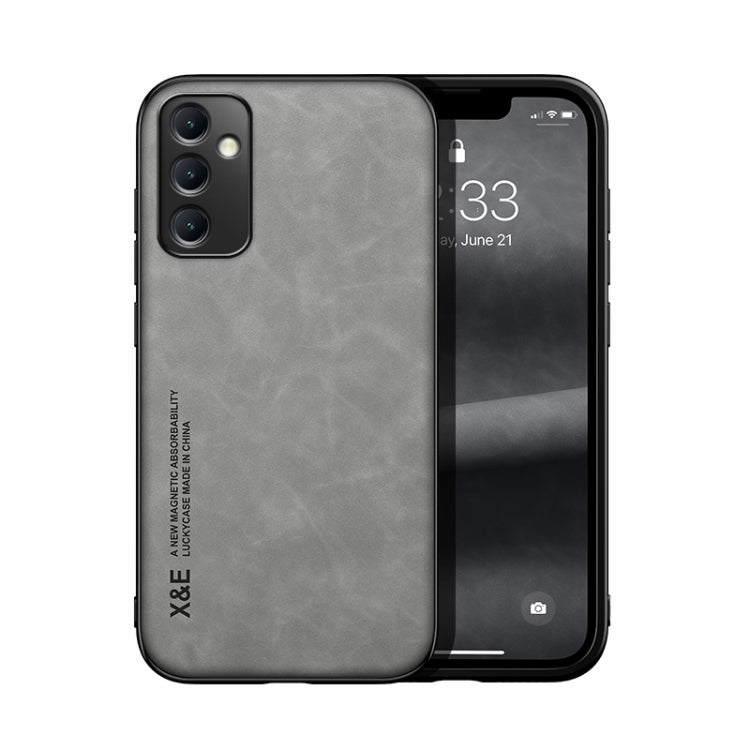 Estuche para teléfono con respaldo de cuero ...