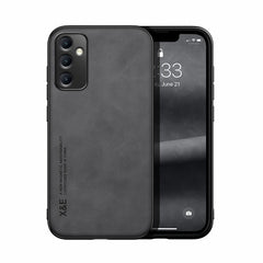 Estuche para teléfono con respaldo de cuero ...