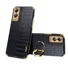 Estuche para teléfono con textura de cocodri...