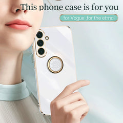 XINLI Straight Edge Electroplate TPU Funda p...
