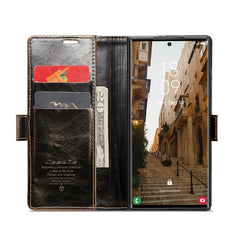 CaseMe 003 Crazy Horse Textura Funda de cuer...