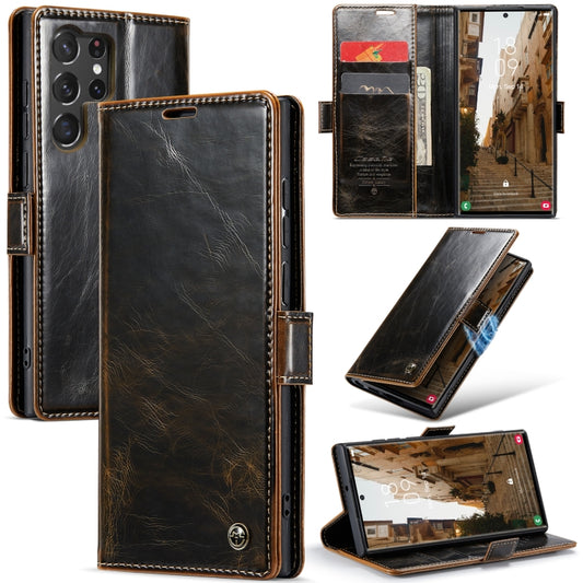 CaseMe 003 Crazy Horse Textura Funda de cuer...