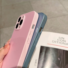 Estuche de teléfono de vidrio templado esmer...