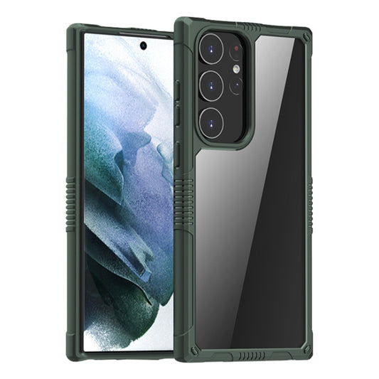 iPAKY Transparente PC + TPU Funda para teléf...