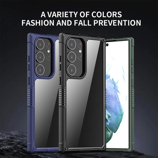 iPAKY Transparente PC + TPU Funda para teléf...