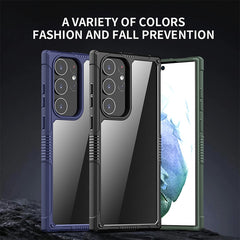 iPAKY Transparente PC + TPU Funda para teléf...