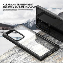 iPAKY Transparente PC + TPU Funda para teléf...