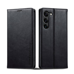 LC.IMEEKE RFID Funda de cuero antirrobo para...