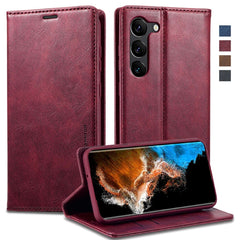 LC.IMEEKE RFID Funda de cuero antirrobo para...