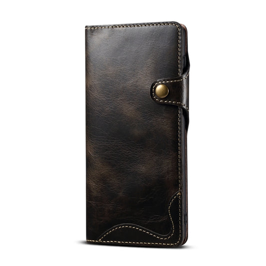 Estuche para teléfono de cuero con botones m...