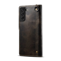 Estuche para teléfono de cuero con botones m...