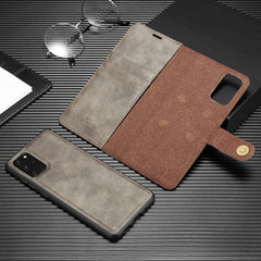 DG.MING Crazy Horse Texture Flip Estuche de ...