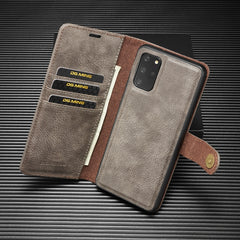 DG.MING Crazy Horse Texture Flip Estuche de ...
