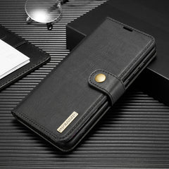 DG.MING Crazy Horse Texture Flip Estuche de ...