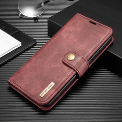 DG.MING Crazy Horse Texture Flip Estuche de ...