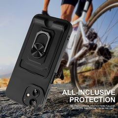 Ring Kickstand Card Wallet TPU Funda para te...