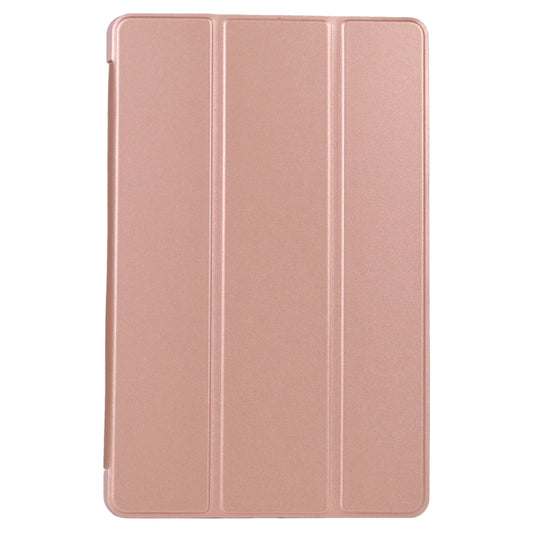 Estuche de cuero para tableta con tres plieg...