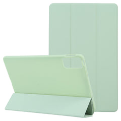 Estuche de cuero para tableta con tres plieg...