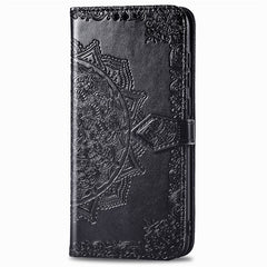 Patrón de mandala en relieve PC + TPU Funda ...