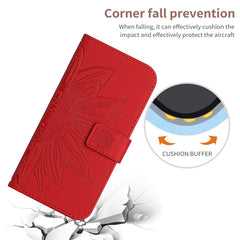 HT04 Skin Feel Sun Flower Estuche de cuero c...