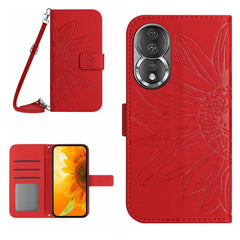 HT04 Skin Feel Sun Flower Estuche de cuero c...