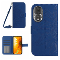 HT04 Skin Feel Sun Flower Estuche de cuero c...