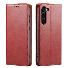 Fierre Shann PU Funda de cuero con textura d...