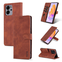 AZNS Skin Feel Calf Texture Flip Funda de cu...