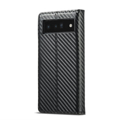 LC.IMEEKE Funda de cuero de fibra de carbono...