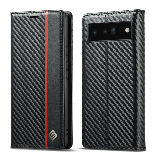 LC.IMEEKE Funda de cuero de fibra de carbono...