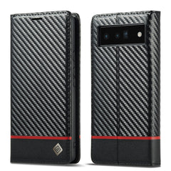 LC.IMEEKE Funda de cuero de fibra de carbono...