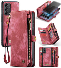 CaseMe 008 Estuche de cuero multifuncional d...