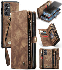 CaseMe 008 Estuche de cuero multifuncional d...