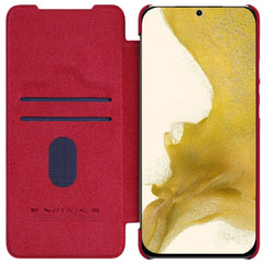 NILLKIN QIN Series Pro Funda de cuero con di...