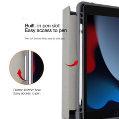 Estuche de tableta de cuero inteligente para...