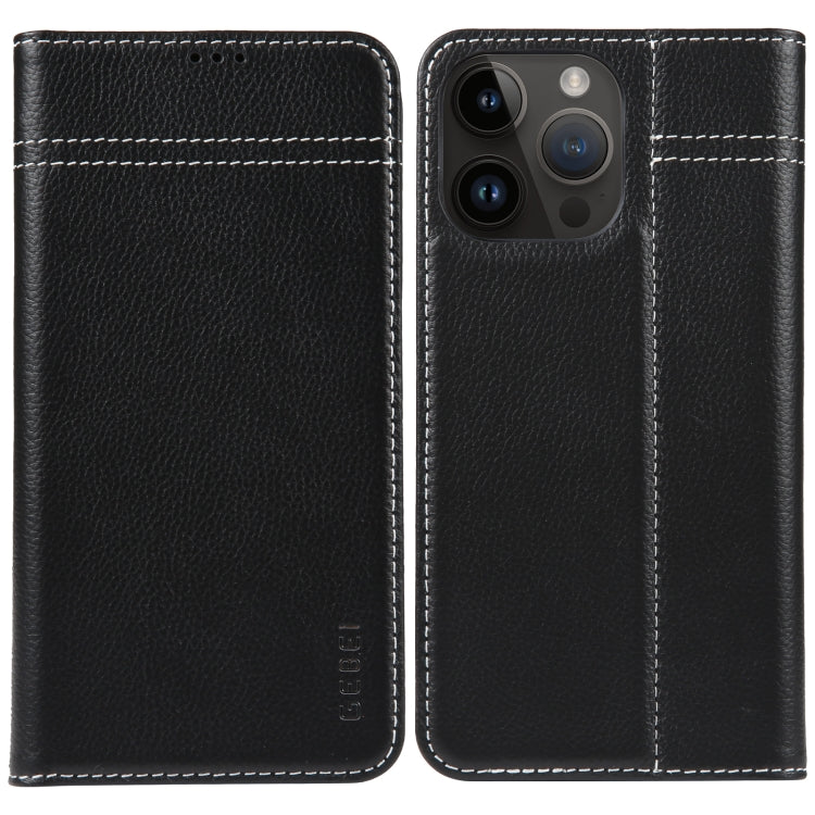 GEBEI Estuche para teléfono de cuero con tap...