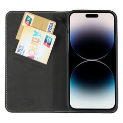 GEBEI Estuche para teléfono de cuero con tap...