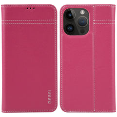 GEBEI Estuche para teléfono de cuero con tap...