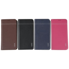 GEBEI Estuche para teléfono de cuero con tap...