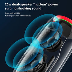 HOPESTAR P35 20W Exterior IPX7 Altavoz Bluet...