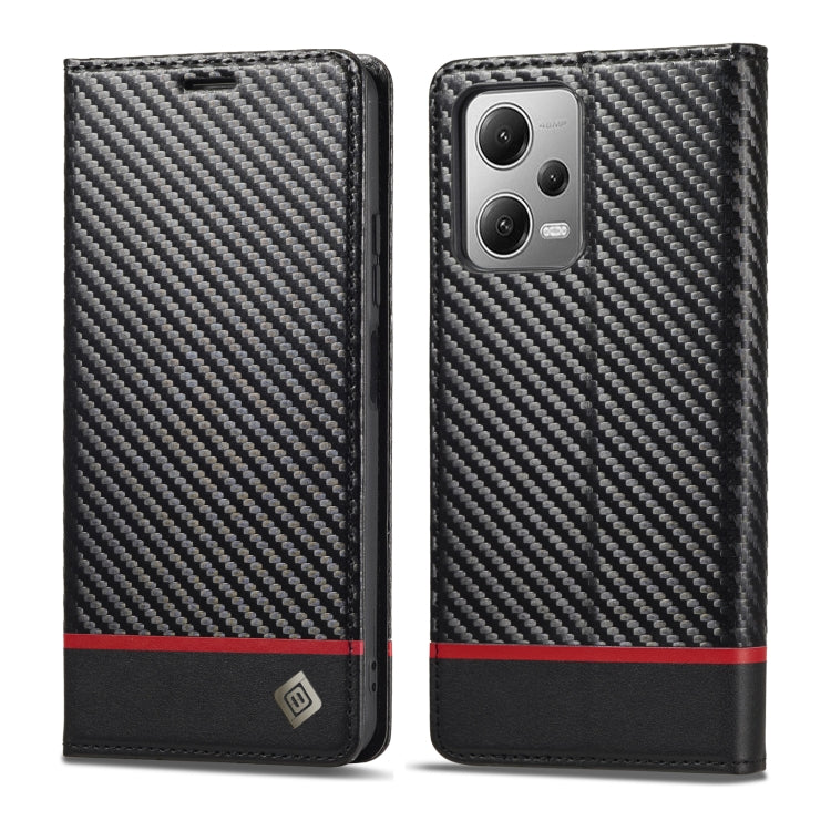 LC.IMEEKE Funda de cuero con tapa de textura...