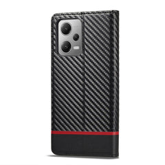 LC.IMEEKE Funda de cuero con tapa de textura...